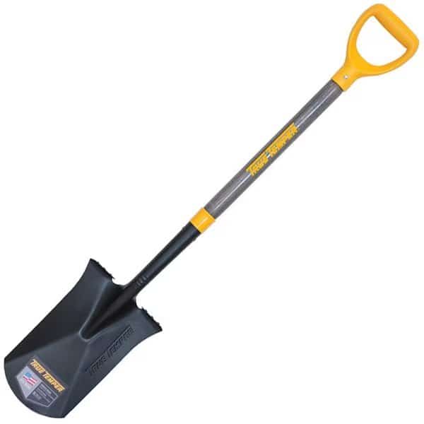 42 in. Steel Blade Garden Spade with Wood Handle