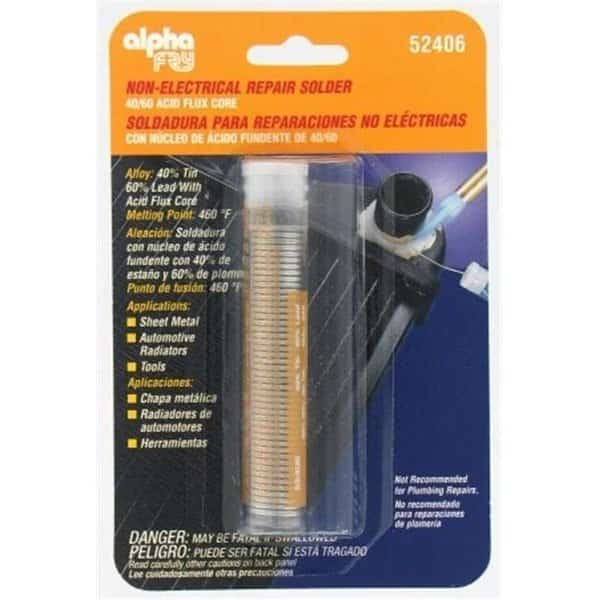 Fry Technologies Cookson Elect 40-60 Acid Core Solder & Dispenser  AM52406