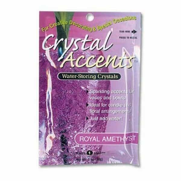 Crystal Accents 1 oz Bag Royal Amethyst, 25PK