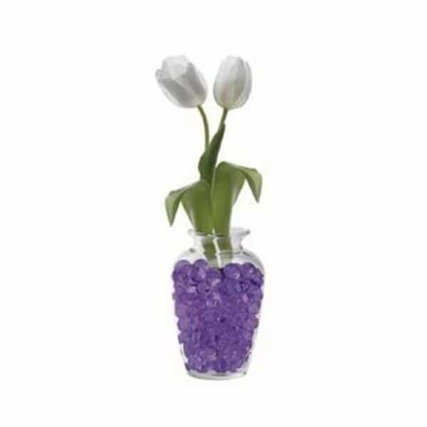 Deco Cubes 10 oz jar Purple, 6PK