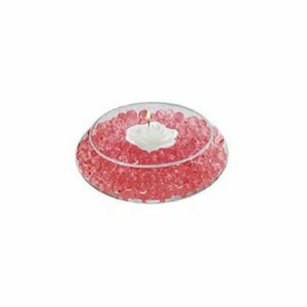Deco Cubes 10 oz jar Red, 6PK