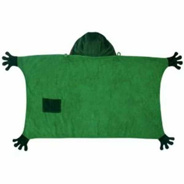 Frog Towel Small with Hood and Pocket