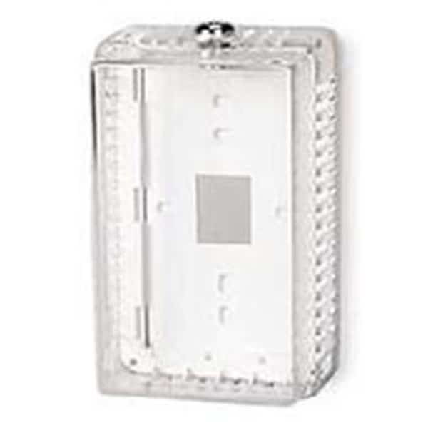 Tempro TP02CL Plastic Thermostat Guard - Clear; Medium