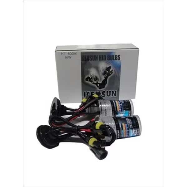 Kensun UN-K-55W Bulbs-H3C-3K HID Xenon 3000K 55W AC Bulbs; Yellow