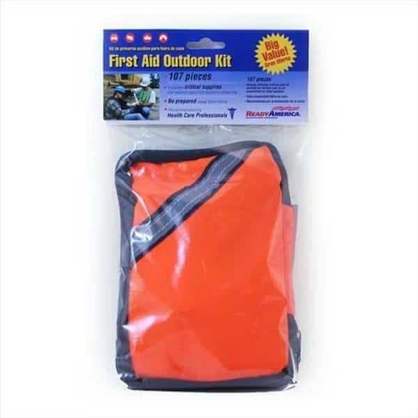 Ready Amer 74002 Pocket First Aid Kit; Pieces 107