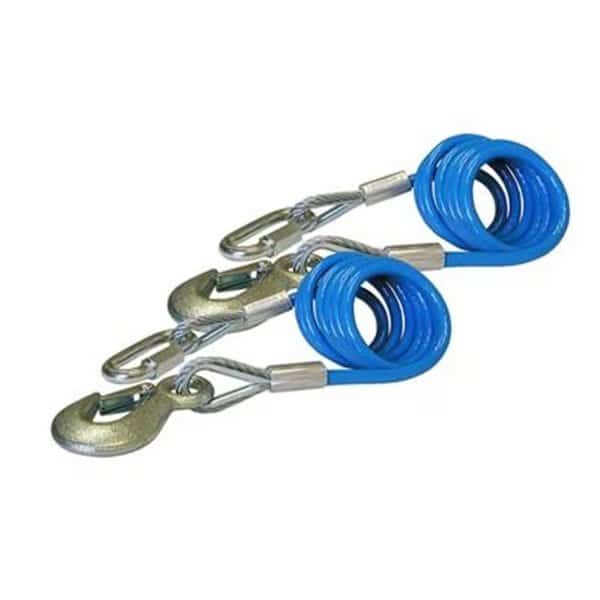 643 68 In. Trailer Safety Cable, 1 Pair