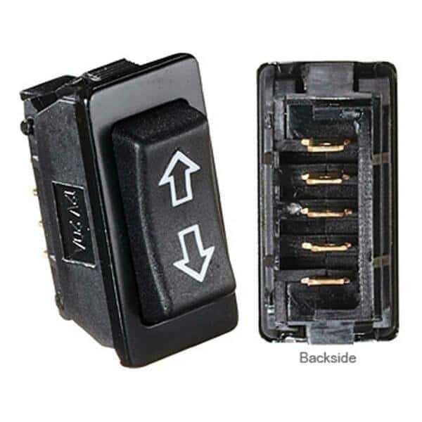 40A Black Rocker Switch