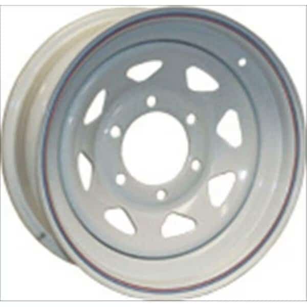 16 x 6 8 Hole Spoke- White