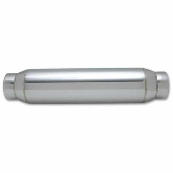 17960 5 In. Stainless Steel Exhaust Resonator - Silver