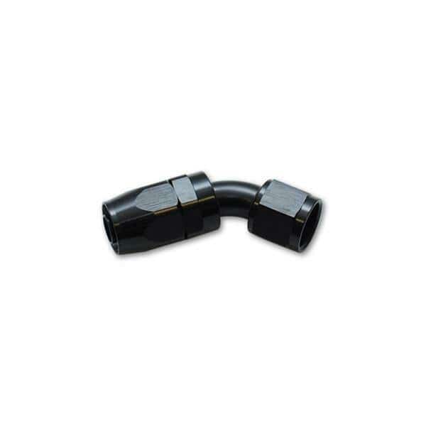 45 Degree Hose End Fitting Size -16 An- Black, Vibrant, Mfr#: V32-21416