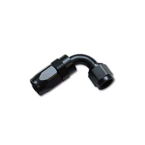 90 Degree Hose End Fitting Size -10 An- Black