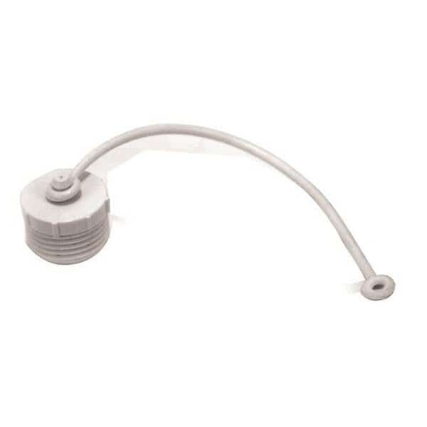 T10201E 0.75 In. Male Pipe Thread Garden Hose Plug; White