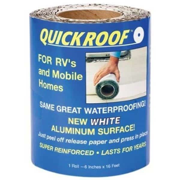Cofair Prod WQR325 Quick Roof Tape White - 3 In. x 25 Ft.