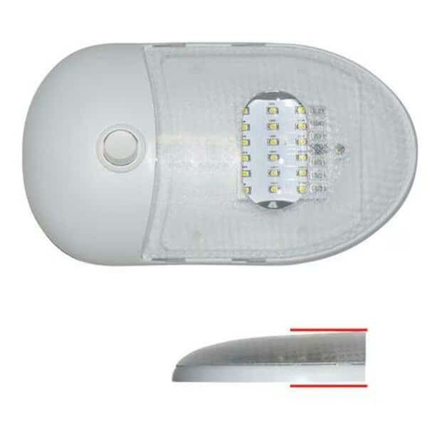 65429WW Slim Line LED Warm White Version Single Dome Light