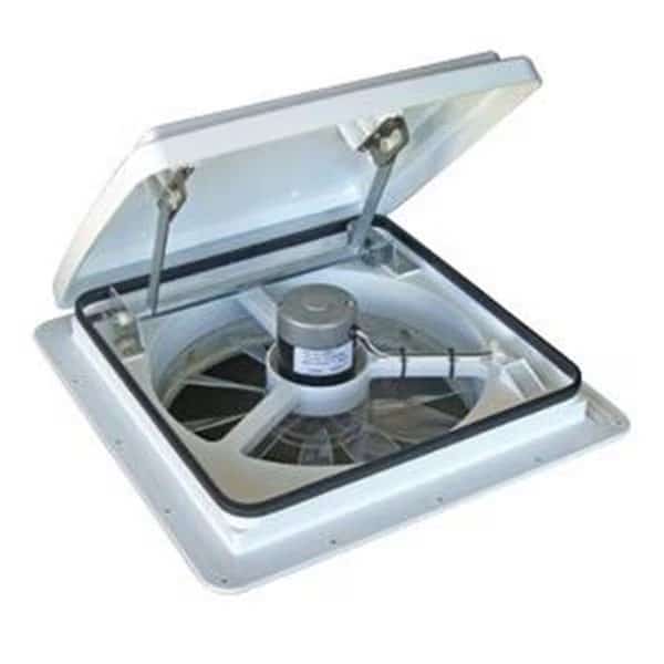 MAXXAIR VENT 0004000K Roof Vent Manual Opening White