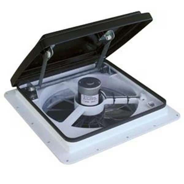 MAXXAIR VENT 0004500K Roof Vent Remote Control Powered Opening With Smoke