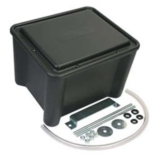 74051 Sealed Battery Box; Black