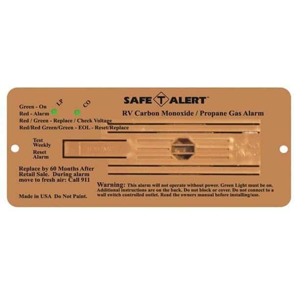 35742BR Carbon Monoxide & Propane Leak Detector - LP & CO Gas, Brown
