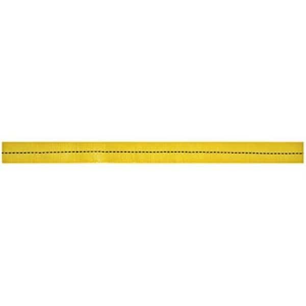 0.68 in. x 300 ft. Tubular Webbing; Yellow