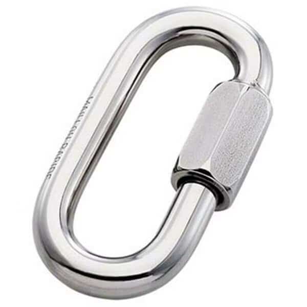 Steel Quick Link Std Stainless Plated- 10 mm.