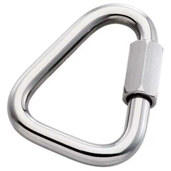 Steel Delta Quick Link Plated- 12 mm.