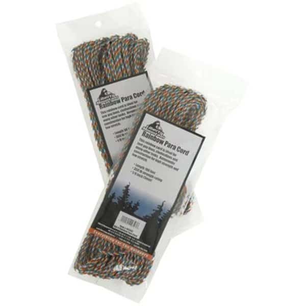 Liberty Mountain 447432 100ft. Para Cord - Rainbow