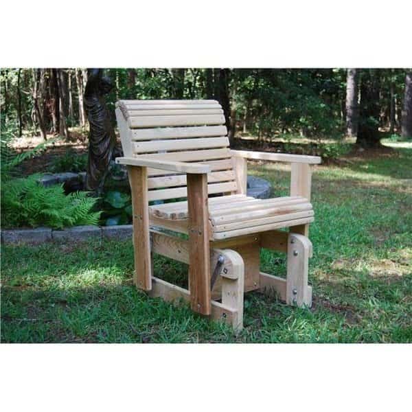 Louisiana Cypress Swings CG2  Roll Glider's- 2 Feet