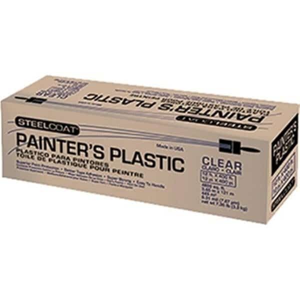 Petoskey Plastics P9941-07 12 x 400 ft.; 0.31 Mil Steelcoat Painters Plastic