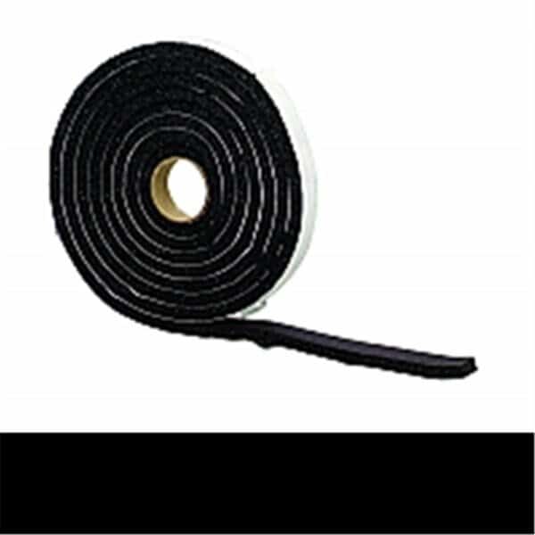 6577 025 in x 05 in x 10 ft Black Marine  Automotive Weatherstrip Closed Cell Tape