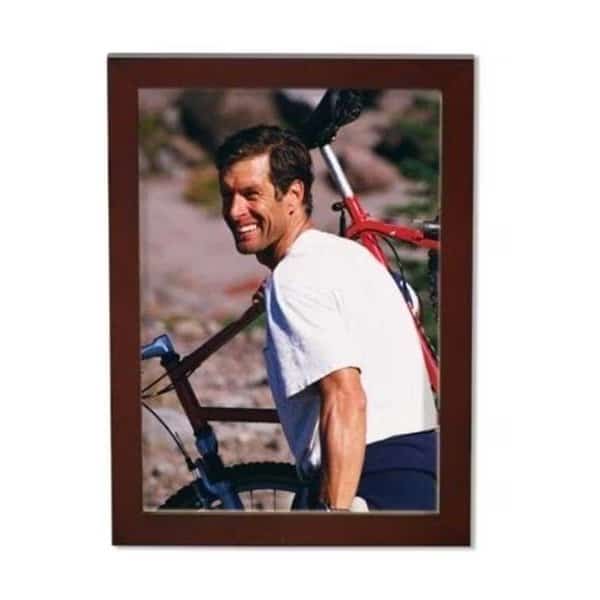 Lawrence Frames 755645 Lawrence Frames 4x5 Walnut Wood Picture Frame - Gallery Collection, Lawrence Frames, Mfr#: 755645