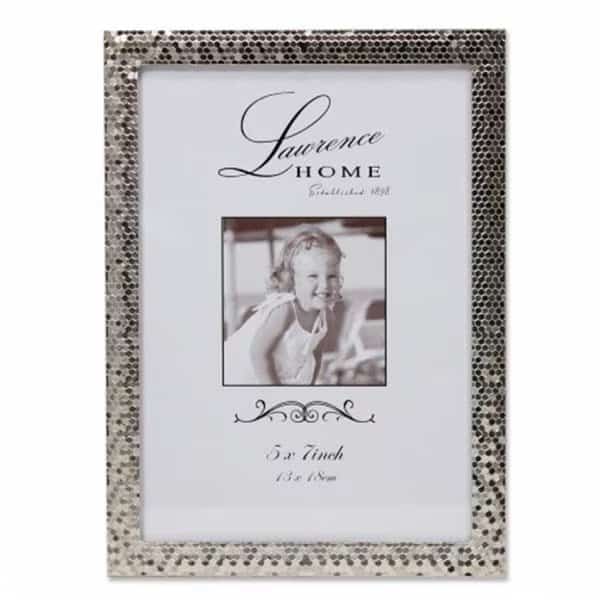 Shimmer Metal Picture Frame - Silver; 0.71 in.