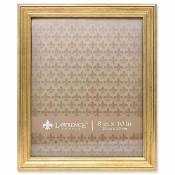 Lawrence Frames 536280 Sutter Burnished Picture Frame - Gold; 0.80 in.