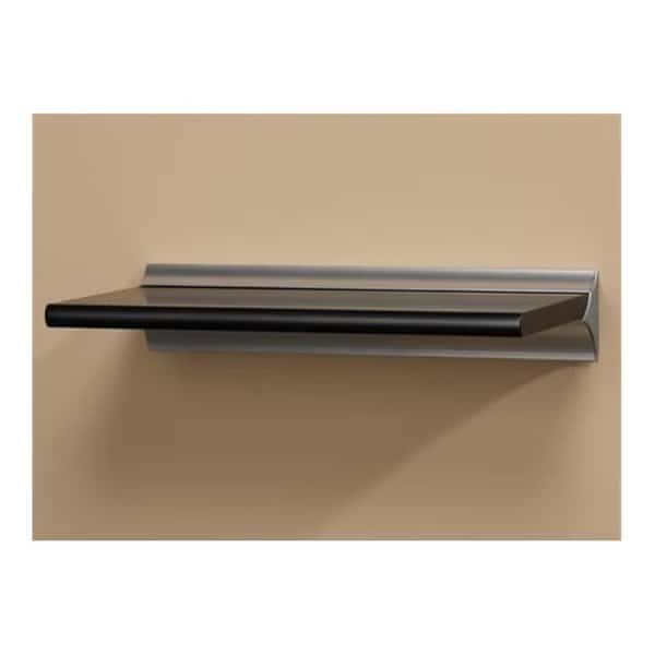 Wood Shelving Classique Black Shelf, 8 x 16 in.
