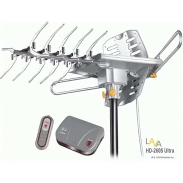LAVA HD-2605 ULTRA UHF - VHF HDTV Antenna with Remote Control