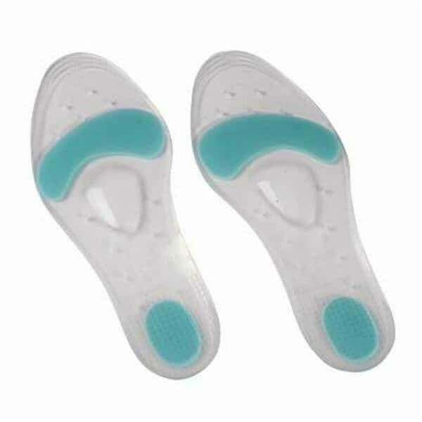 Silicone dual comfort insole Women s- 9 & a half- 10 or Men s- 8-9
