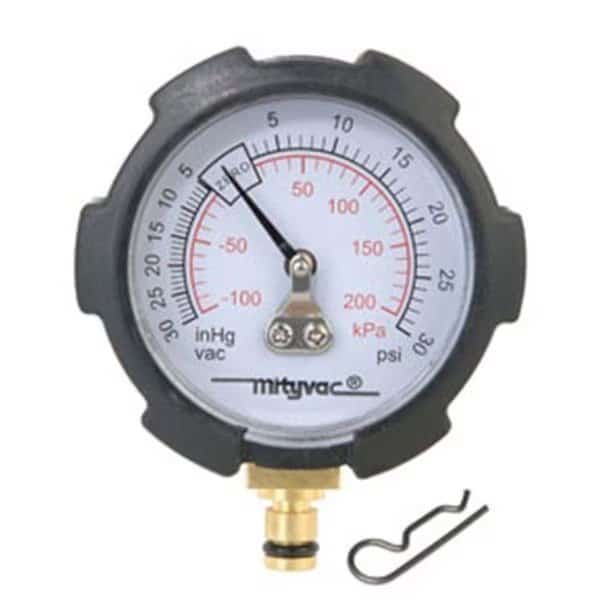 Mityvac MVA6176 Compound Vacuum - Pressure Gauge; Psi - In-Hg