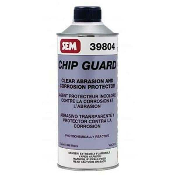 39804 Clear Chip Guard, 1-Quart