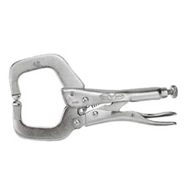 6R Locking Clamp With Regular Tips, 6 in. to 150 mm., Defenseguard, Mfr#: DE96023