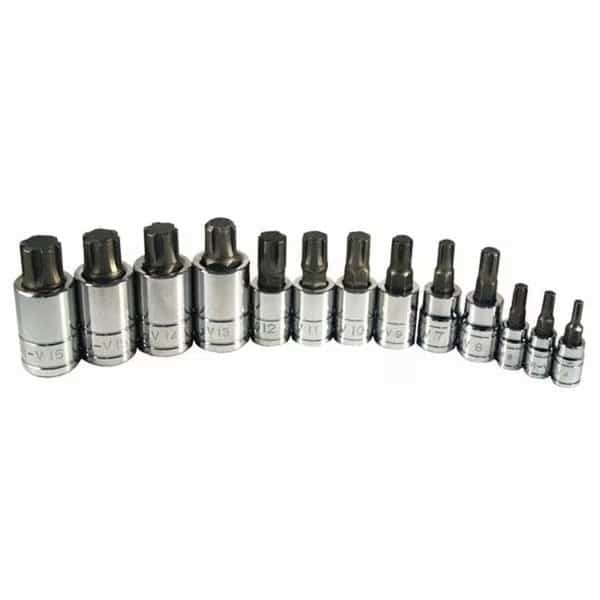 ATD Tools ATD-13780 13 Pc. Ribe Bit Socket Set