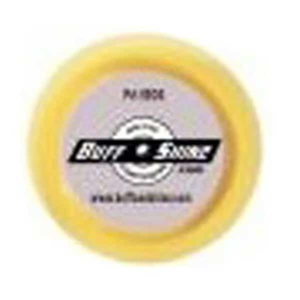 Buff and Shine BFS-330G 3 In. X 1.25 In. Yellow Foam Grip Pad In. Polishing Pad In.
