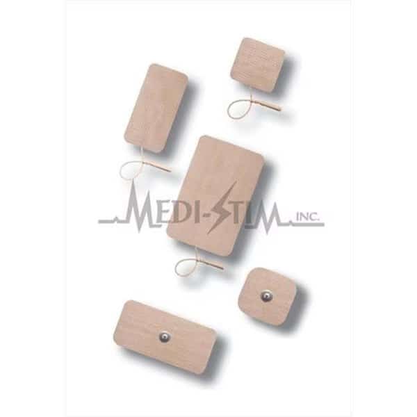 Infiniti EL5050B Medi - Stim Infiniti 2 in.X 2 in. Sq.; Pigtail Blue Gel; Tan Cloth; Reusable Electrodes 4 Per Pkg
