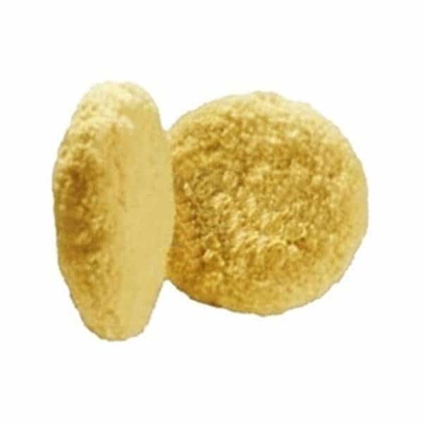 Buff and Shine  BFS-301GY 3 in. Yellow 4-ply Wool Pad