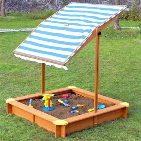 Merry Products SND0032210010 Sandbox with Canopy