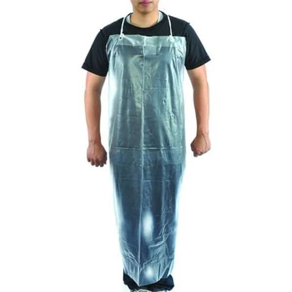 Major Gloves 10-3545P-CL Clear PVC Apron 35 x 45 In.; Pack 48