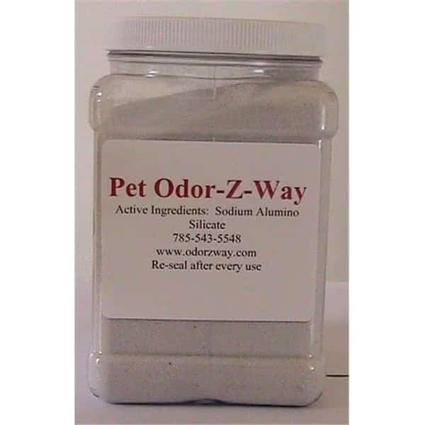 M-J Odor-Z-Way  LLC 4LBPET 4 lb. Grip Container of Pet Odor-Z-Way