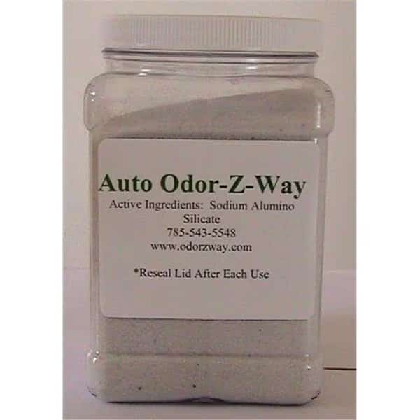 M-J Odor-Z-Way  LLC 4LBAUTO 4 lb. Grip Container of Auto Odor-Z-Way