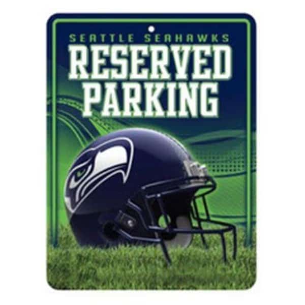 Rico Industries PSM2901 Metal Parking Sign - Seattle Seahawks