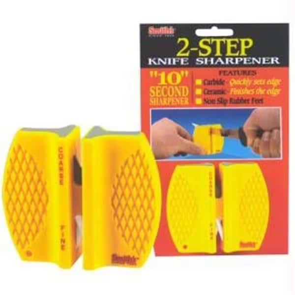 SMITHS S-CCKS Two-Step Knife Sharpener Carbide & Ceramic