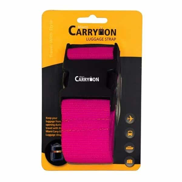 Regular Luggage Strap In A Blister - Pink