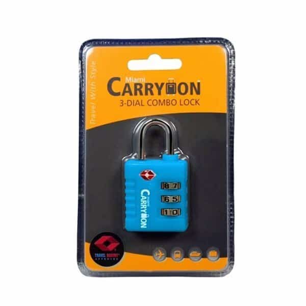Tsar 3 Combination Lock - Blue